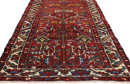 3 x 13 Red Antique Persian Bakhtiari Rug 61417