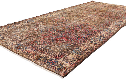 4 x 10 - Red Antique Bakhtiari Rug - 61419