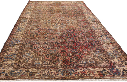 4 x 10 - Red Antique Bakhtiari Rug - 61419