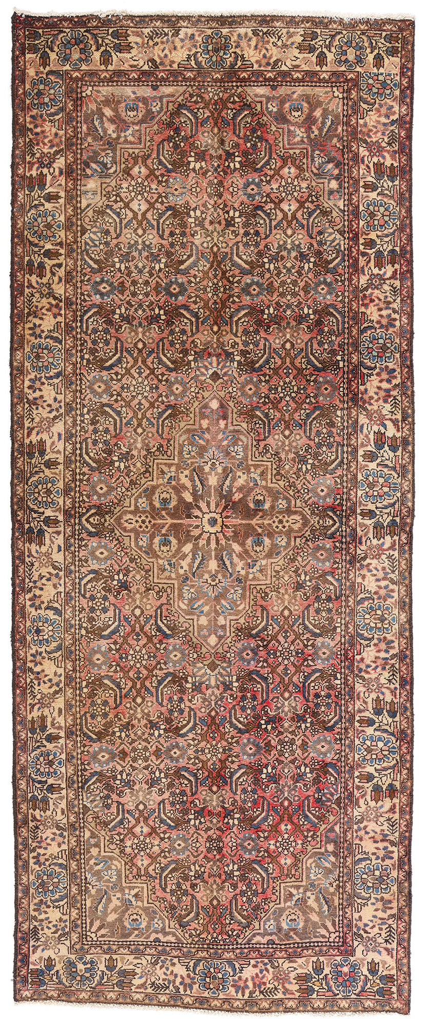 4 x 10 - Red Antique Bakhtiari Rug - 61419