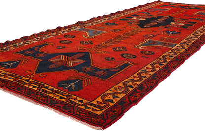 5 x 14 - Red Antique Shiraz Rug - 61421