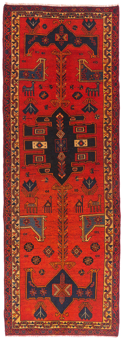 5 x 14 - Red Antique Shiraz Rug - 61421