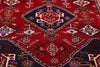 3 x 5 - Red Vintage Qashqai Rug - 61422