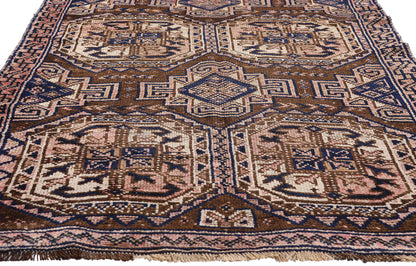 4 x 12 - Brown Antique Shiraz Rug - 61423