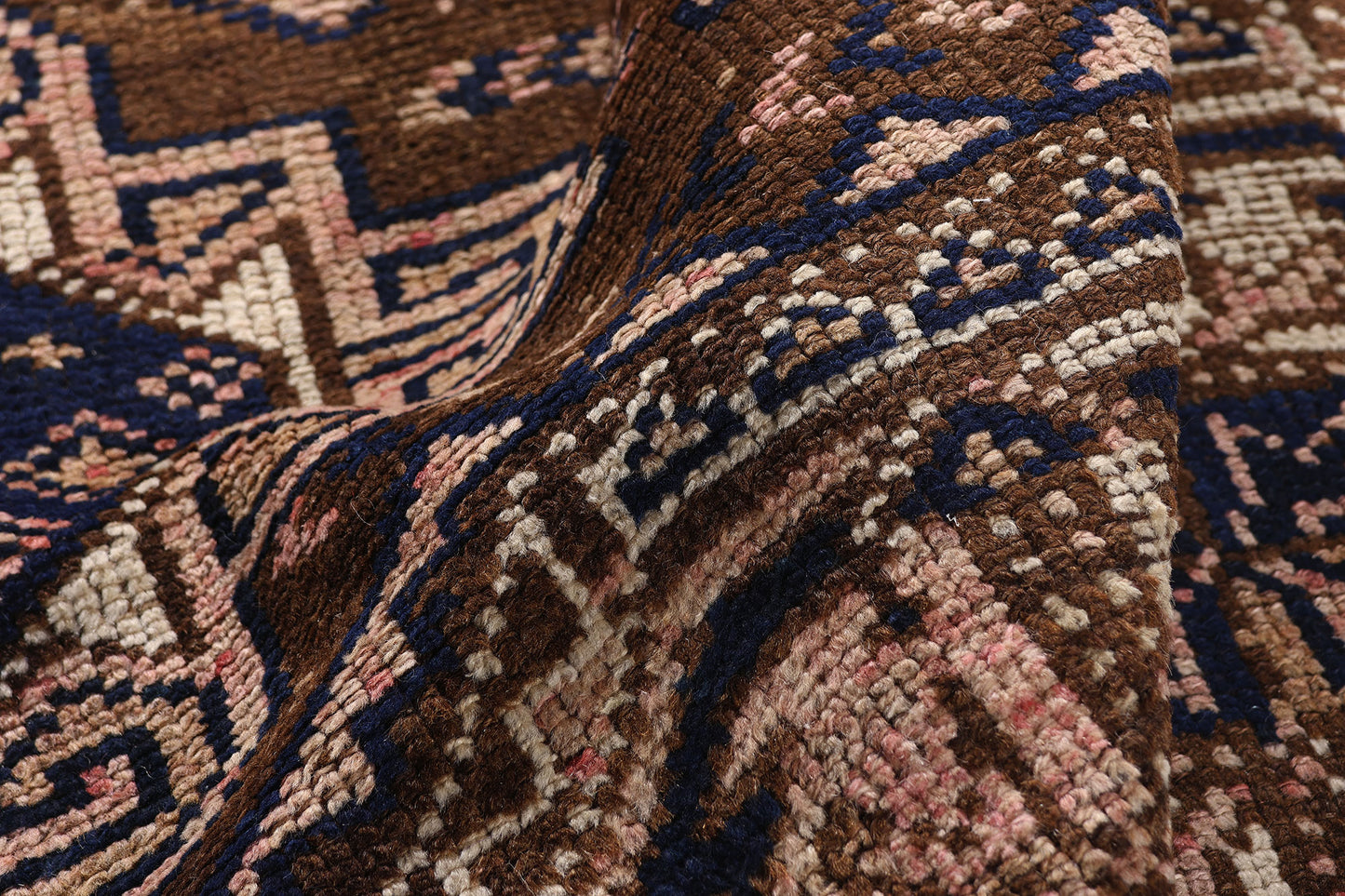 4 x 12 - Brown Antique Shiraz Rug - 61423