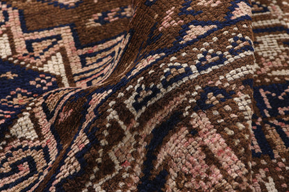 4 x 12 - Brown Antique Shiraz Rug - 61423