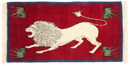 3 x 5 - Red Vintage Shiraz Rug - 61434