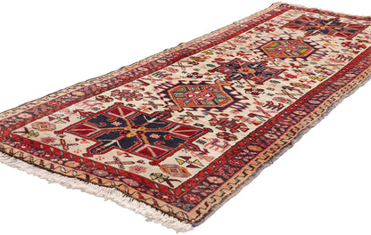 2 x 6 - Ivory Vintage Heriz Rug - 61438