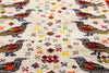 3 x 4 - Ivory Vintage Gabbeh Rug - 61440