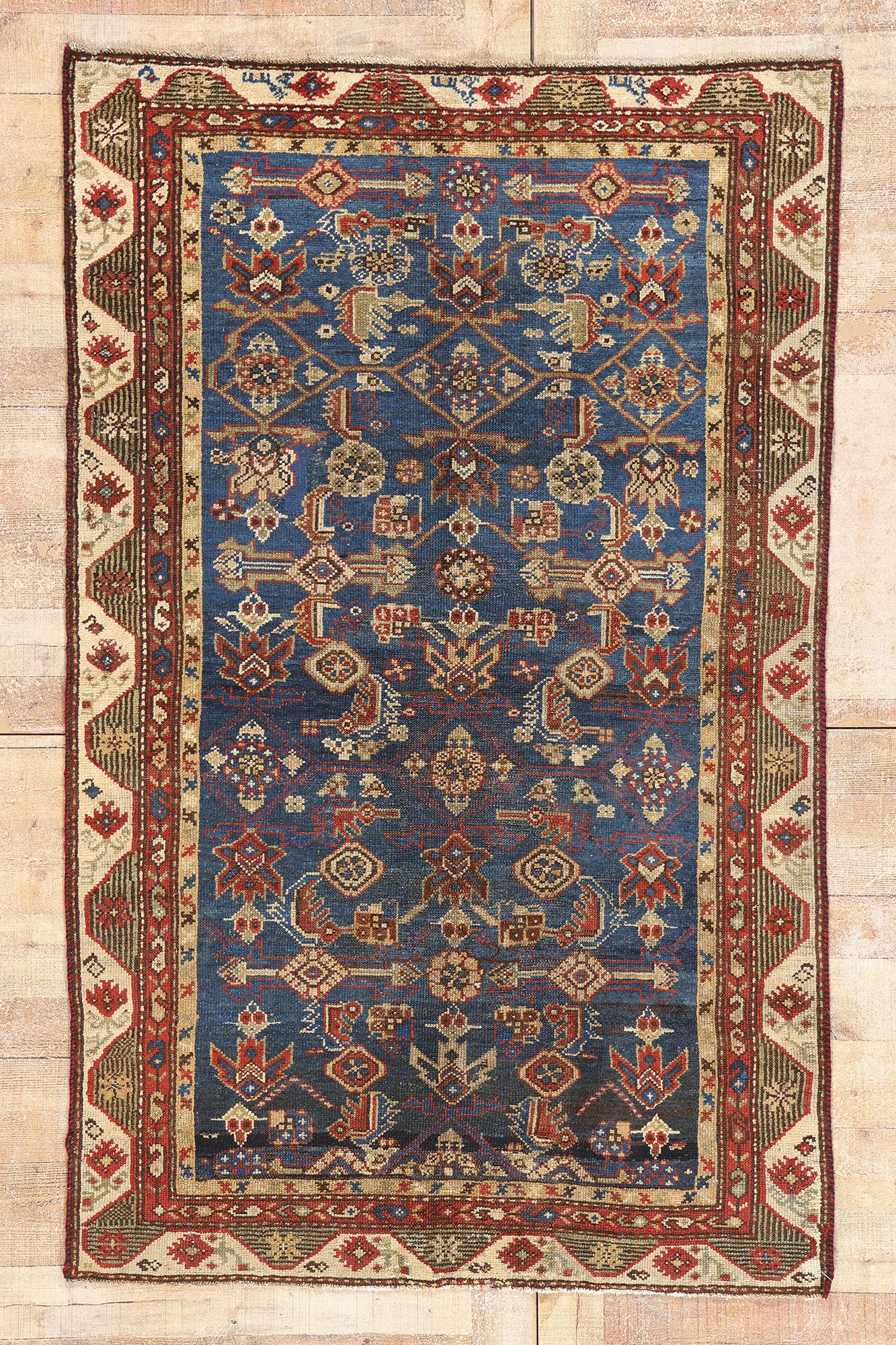 4 x 6 - Blue Antique Malayer Rug - 61441