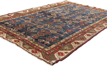 4 x 6 - Blue Antique Malayer Rug - 61441