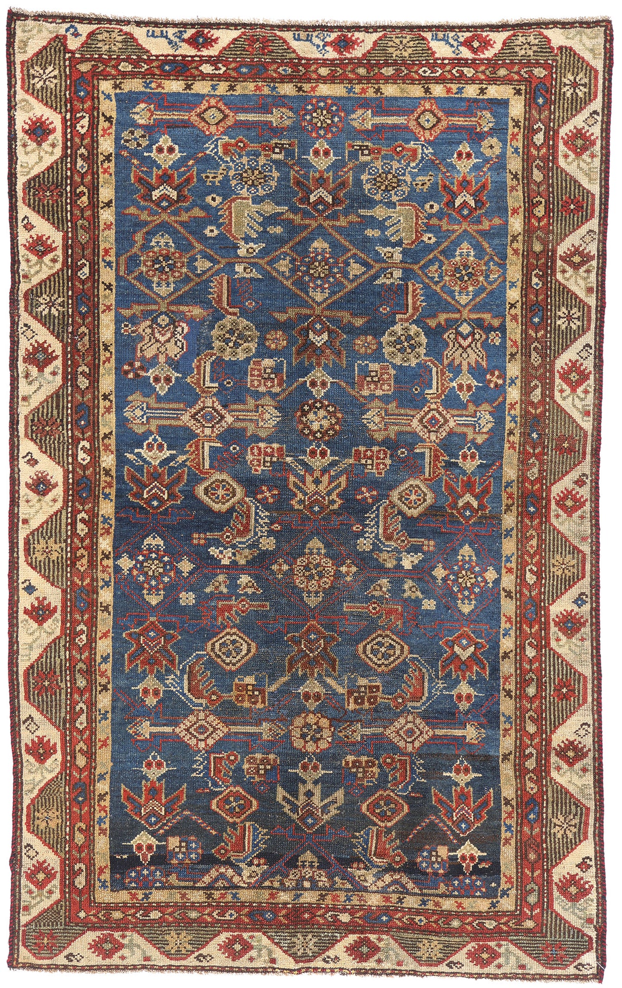 4 x 6 - Blue Antique Malayer Rug - 61441