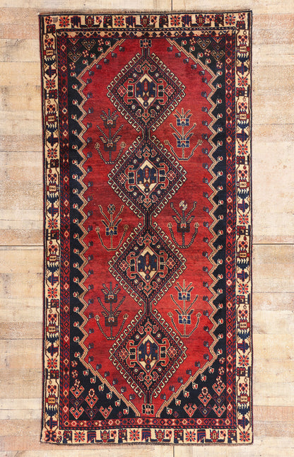 4 x 8 - Red Antique Shiraz Rug - 61443