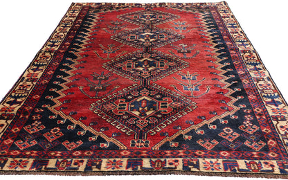 4 x 8 - Red Antique Shiraz Rug - 61443