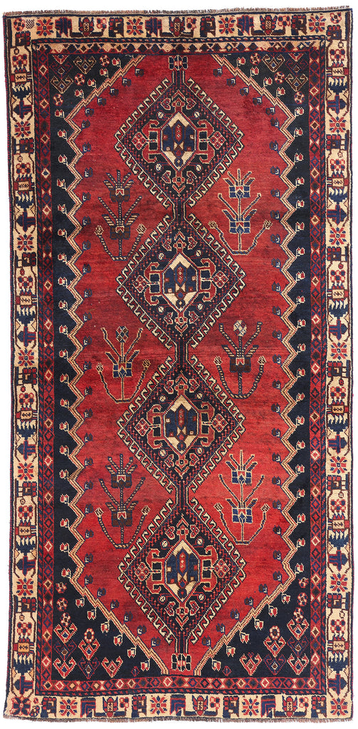 4 x 8 - Red Antique Shiraz Rug - 61443