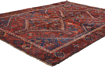 5 x 7 - Red Antique Shiraz Rug - 61445