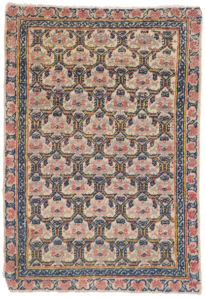 2 x 2 - Ivory Antique Farahan Rug - 61446