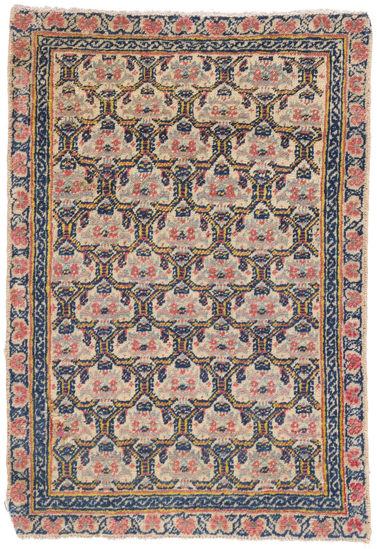 2 x 2 - Ivory Antique Farahan Rug - 61446