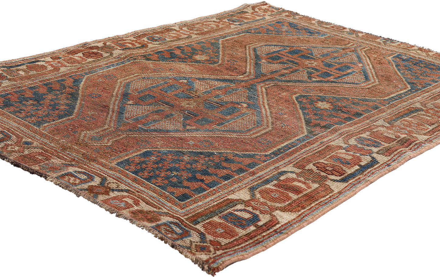 3 x 4 - Blue Antique Shiraz Rug - 61447
