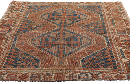 3 x 4 - Blue Antique Shiraz Rug - 61447
