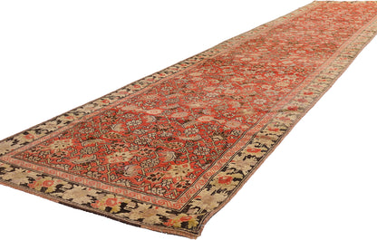3 x 15 - Orange Antique Karabakh Rug - 61448