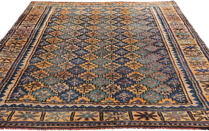 4 x 6 - Multicolor Antique Shiraz Rug - 61450