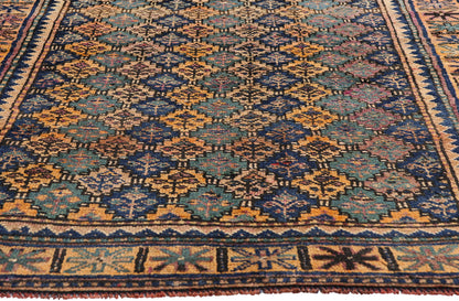 4 x 6 - Multicolor Antique Shiraz Rug - 61450
