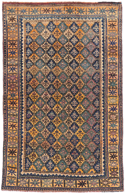 4 x 6 - Multicolor Antique Shiraz Rug - 61450