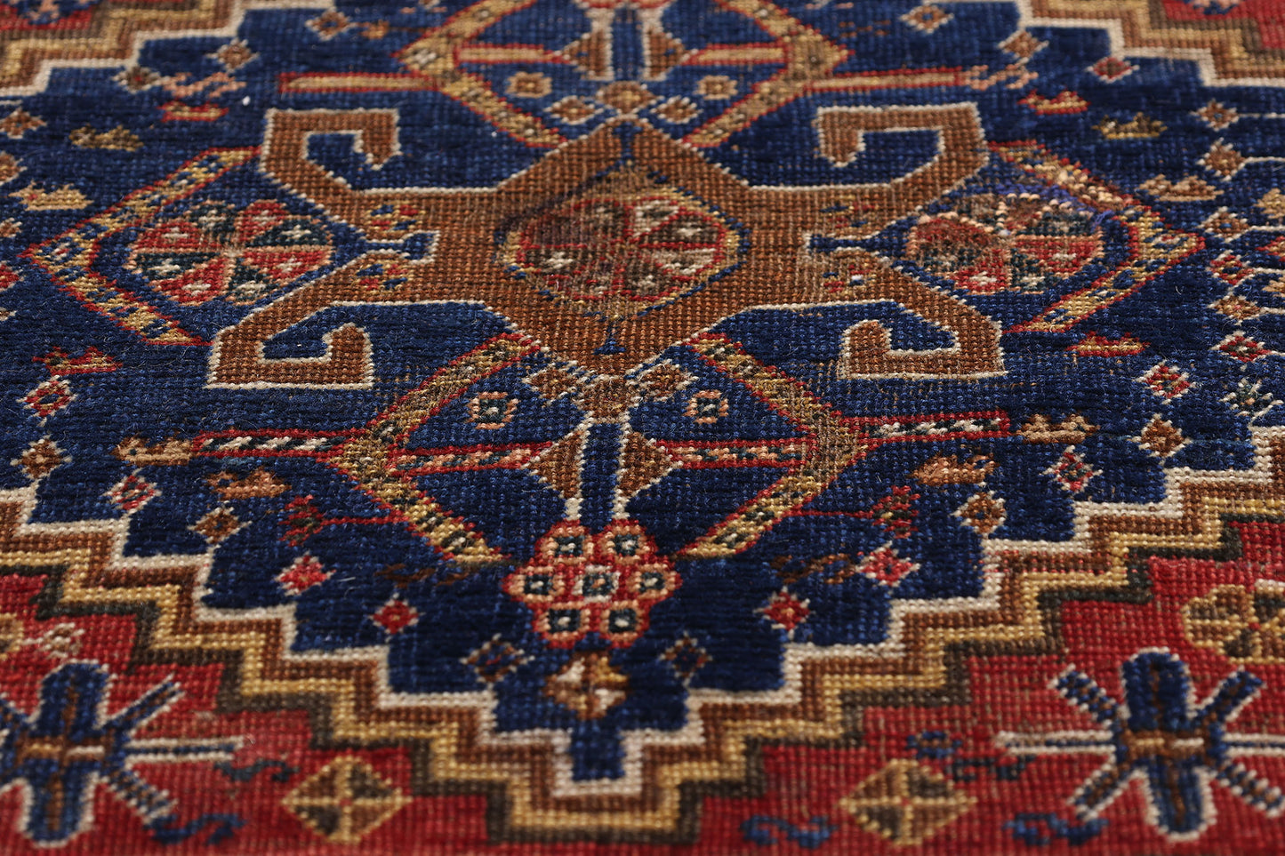 2 x 3 Red Antique Persian Shiraz Rug 61451