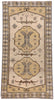 3 x 6 - Beige Vintage Persian Shiraz Rug - 61452