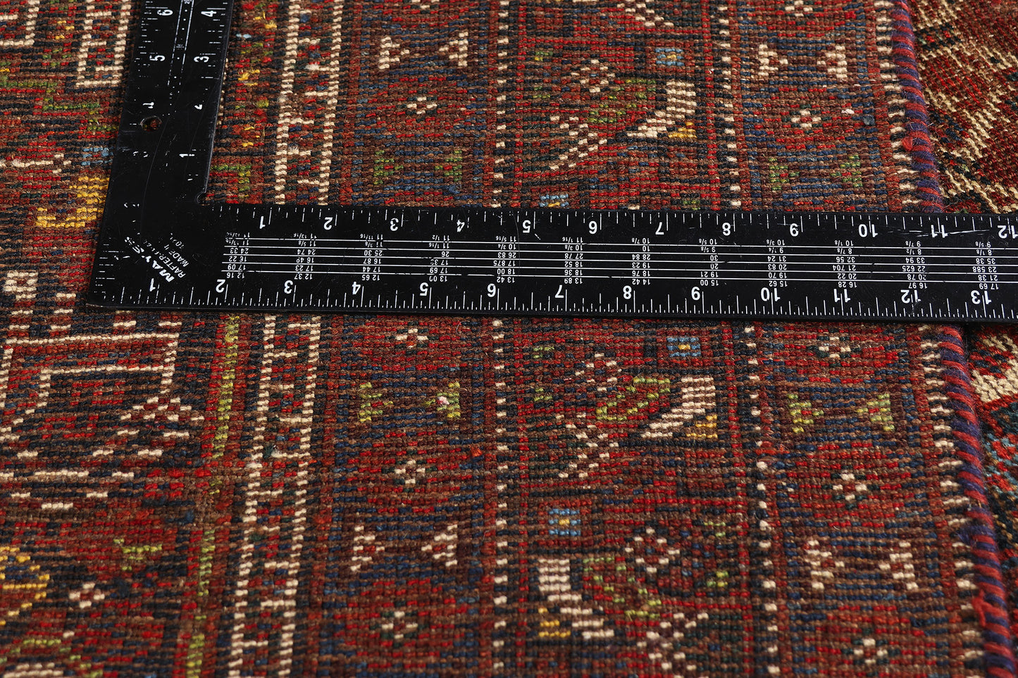 4 x 10 - Brown Antique Shiraz Rug - 61455