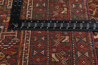 4 x 10 - Brown Antique Shiraz Rug - 61455