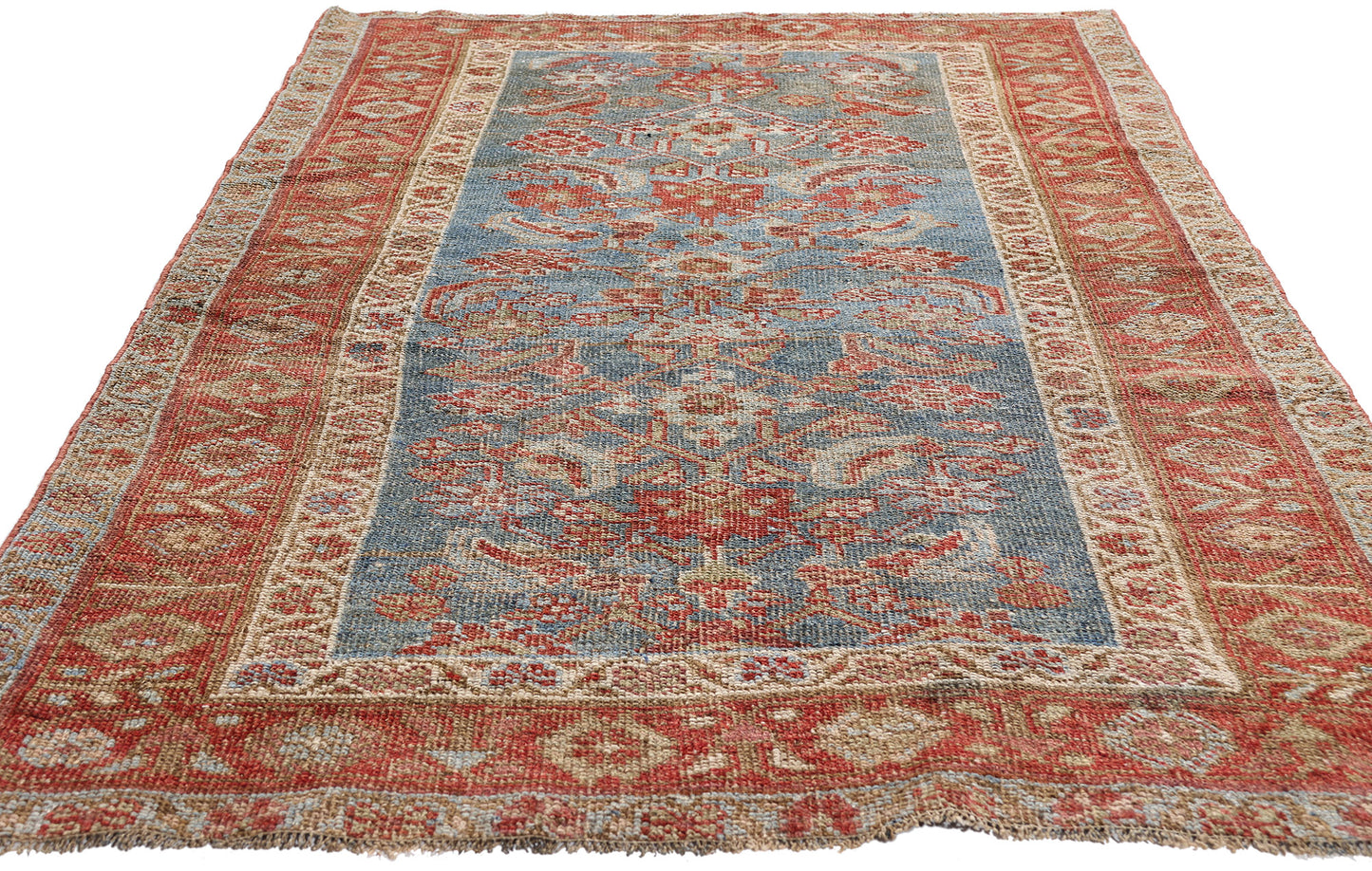 3 x 6 - Blue Antique Mahal Rug - 61456