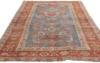3 x 6 - Blue Antique Mahal Rug - 61456