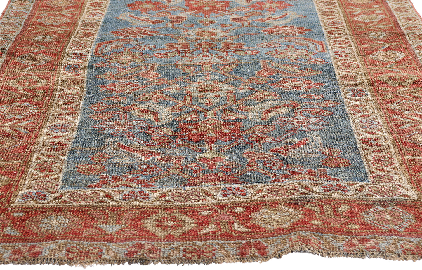 3 x 6 - Blue Antique Mahal Rug - 61456