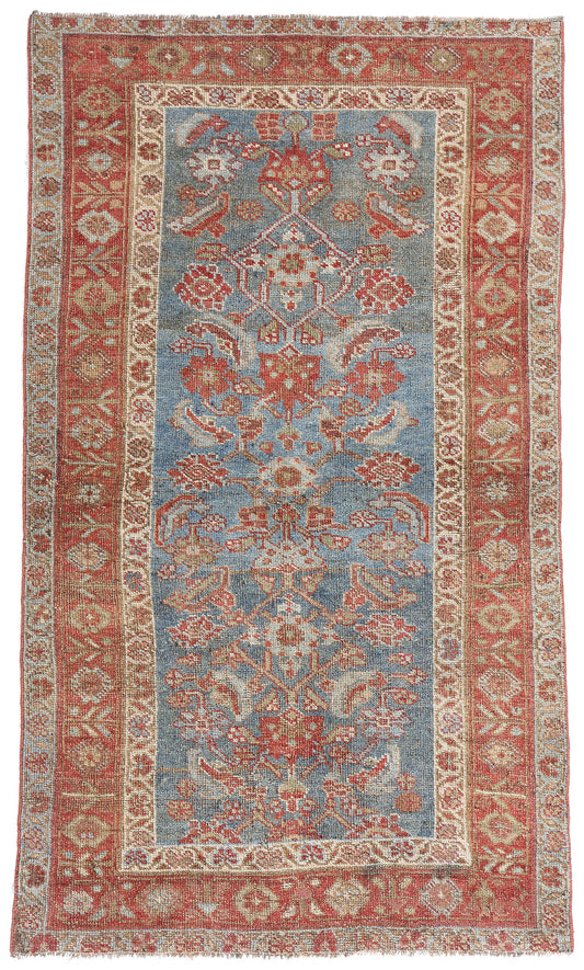 3 x 6 - Blue Antique Mahal Rug - 61456