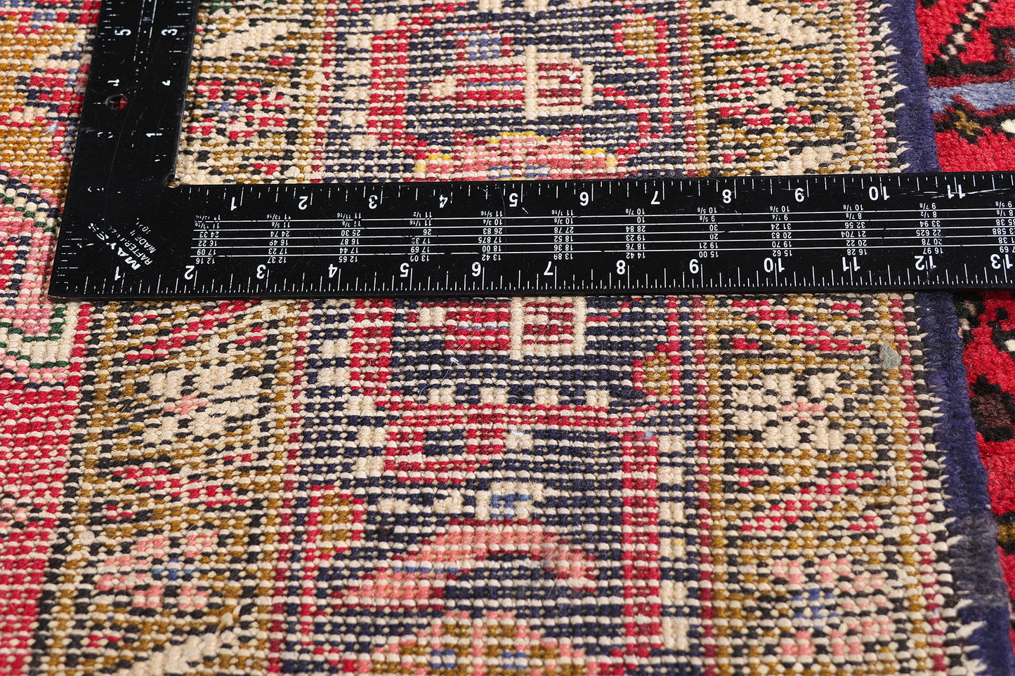 6 x 9 - Red Vintage Heriz Rug - 61458