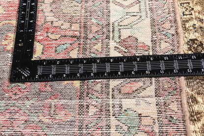 3 x 9 - Brown Antique Hamadan Rug - 61460