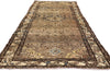 3 x 9 - Brown Antique Hamadan Rug - 61460