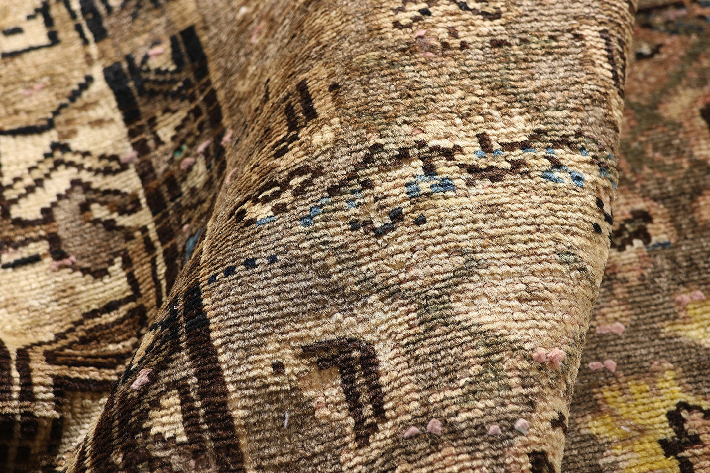 3 x 9 - Brown Antique Hamadan Rug - 61460