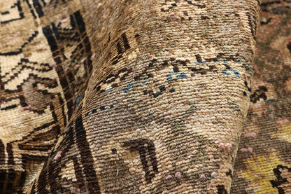 3 x 9 - Brown Antique Hamadan Rug - 61460