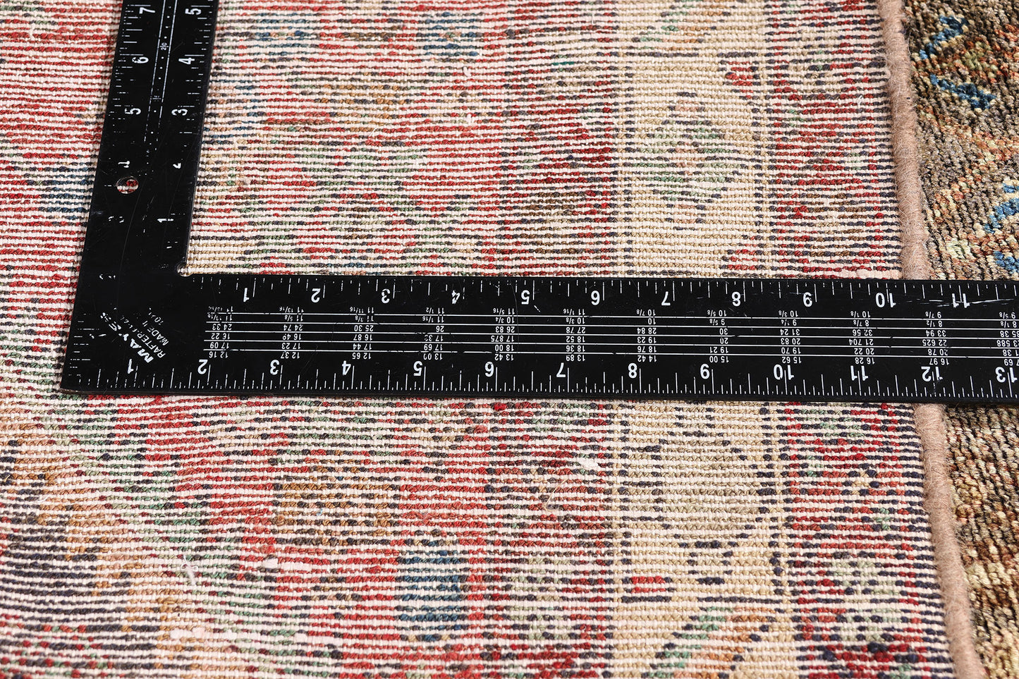 3 x 11 - Brown Vintage Hamadan Rug - 61463