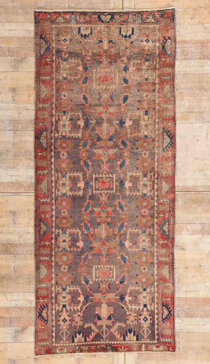 4 x 9 - Purple Antique Malayer Rug - 61465