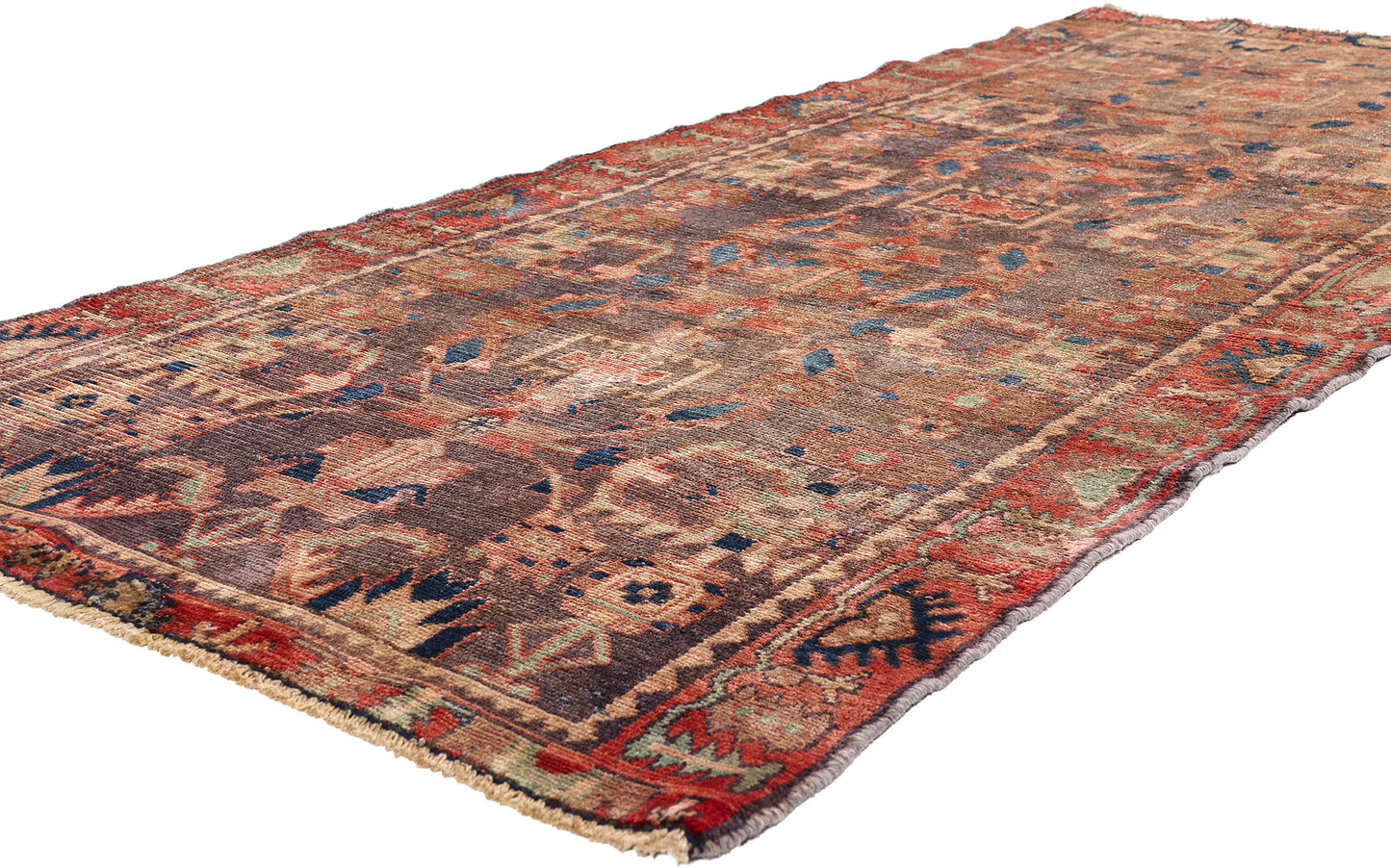 4 x 9 - Purple Antique Malayer Rug - 61465