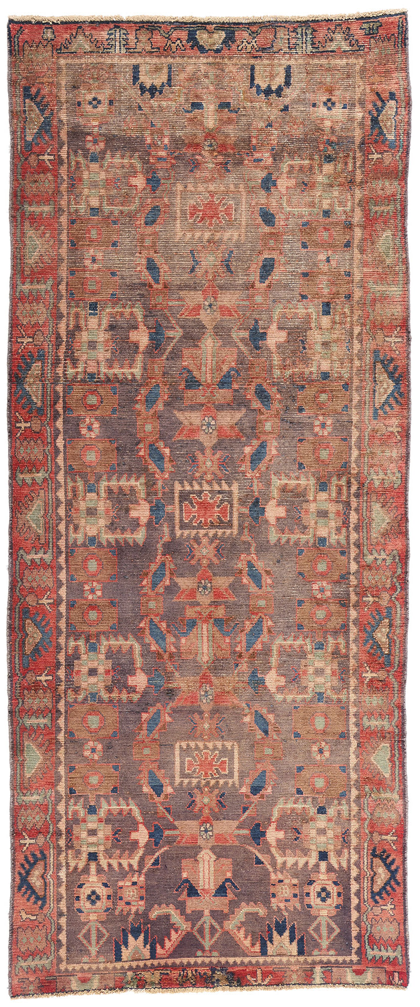 4 x 9 - Purple Antique Malayer Rug - 61465