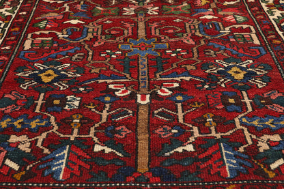 3 x 13 - Rust Antique Bakhtiari Rug - 61466