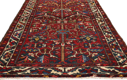 3 x 13 - Rust Antique Bakhtiari Rug - 61466