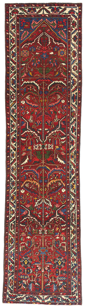 3 x 13 - Rust Antique Bakhtiari Rug - 61466
