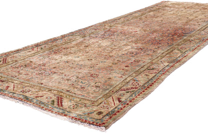 4 x 11 - Pink Antique Malayer Rug - 61469