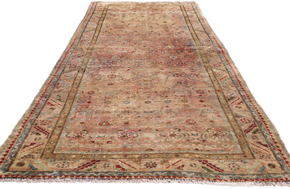 4 x 11 - Pink Antique Malayer Rug - 61469